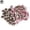 Pink, variant on Riousery 50 Sets Rhinestone Rivets Crystal Diamond Studs Leather Craft Bag Clothes Decoration, 8mm (0.31 inches) Silver Edge Red Diamond for DIY Apparel