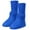 Blue, variant on Waterproof Outdoor Shoe Covers for Adults, High Top Boot Protectors Reusable Galoshes, Men Women Cycling Hiking Camping Fishing Rain Snow Protection
