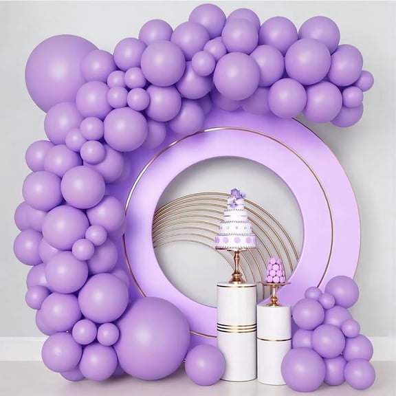 Latex Balloon Lavender Balloon Can Be Matched At Suitable for Wedding and Birthday Decoration, A