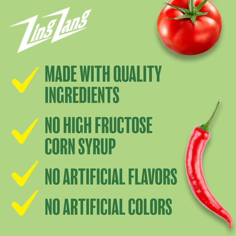 Zing Zang Bloody Mary Mix, Non-Alcoholic Cocktail Mixer, 7.5 Fl Oz