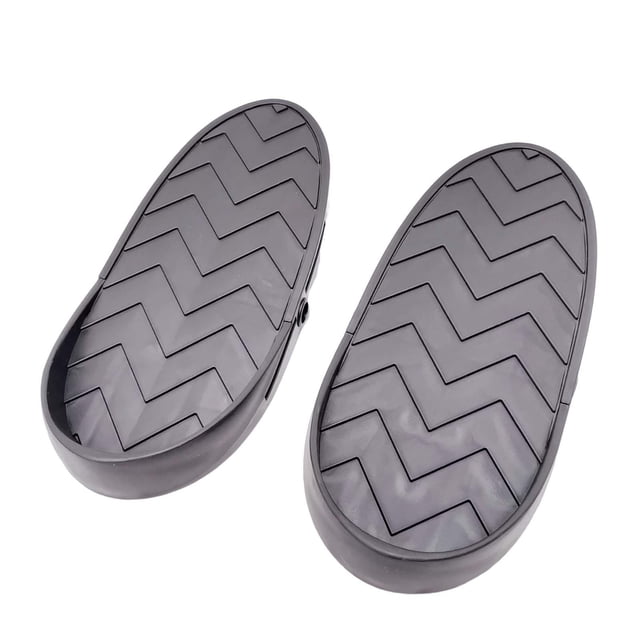Juego de 2 pedales para máquina de remo, repuestos de 11,8 x 5 pulgadas, prácticos, fáciles de montar y almacenar, accesorios para equipos de fitness, Zulema pedal de ejercicio