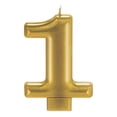 thumbnail image 2 of Velas de Cumpleaños Granmark No. 1 Dorada, 2 of 4
