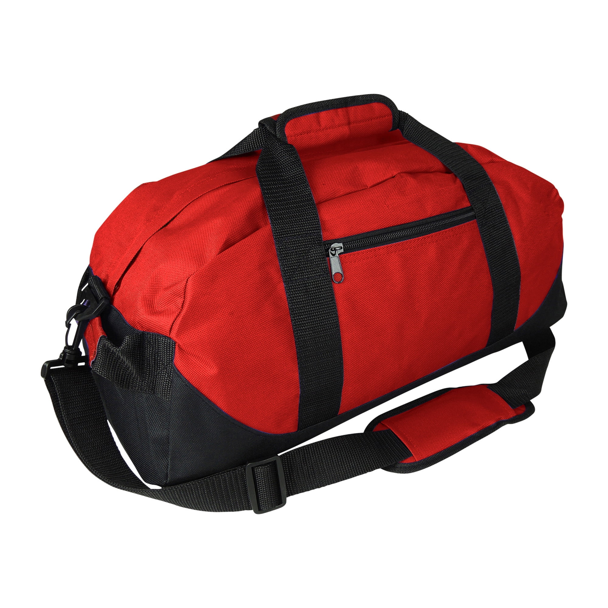 DALIX 18" Duffle Bag Two-Tone Sports Travel Gym Luggage Bag in Black by DALIX