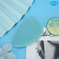 thumbnail image 2 of Hydrophilic Polyurethane Net Structure Makeup Cleaning Puff , Wash Face Sponge, 5pcs Cleaning Face For Girls Beauty Women Green, 2 of 8