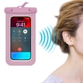 thumbnail image 3 of Funda TEKKU contra Agua colgante Universal sumergible Rosa rosa, 3 of 6