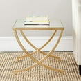 thumbnail image 2 of Safavieh Maureen Iron and Mirror Accent Table in Gold, 2 of 5