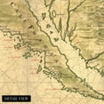 thumbnail image 2 of HISTORIX 1650 California Shown as an Island Map Vintage Poster Wall Art Print, 18 x 24 Inch, 2 of 8