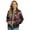 Gothic Rose Butterfly, variant on COEQINE Women's Bomber Jacket Zip Up Long Sleeve Varsity Shackets Lightweight Coat with Pockets, Stand Collar Loose Fit Casual Jacket Fall Winter Outfits, Small, Elegant Butterfly Flower