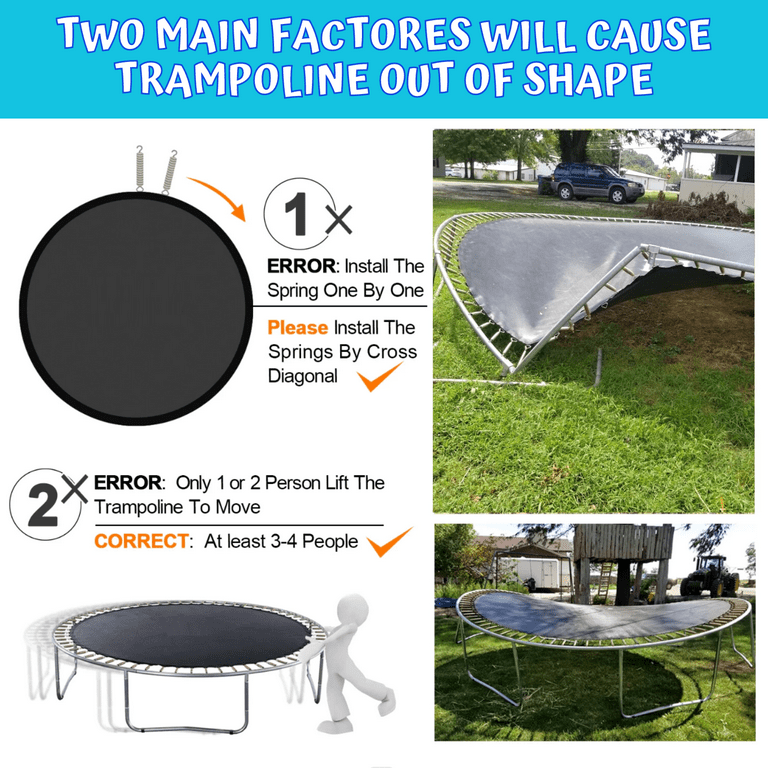 FIZITI 14FT Kids' Trampoline, 1400LBS, with Basketball Hoop FIZITI 14FT Kids' Trampoline, 1400LBS, with Basketball Hoop