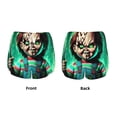 thumbnail image 3 of Saiise Chucky Print Women's Shorts Hiking Athletic Shorts Yoga Lounge Active Workout Running Shorts Casual with Pockets 2.5", 3 of 7
