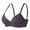 Dark Gray, variant on Women's Bra Seamless Push Up Solid Color Comfortable Underwire Adjustable Straps Support Shape Breathable Everyday Wear