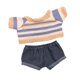 thumbnail image 5 of Ropa para Muñecas de Peluche perfecl de 38cm Suéter y Pantalones Gris Amarillo, 5 of 8