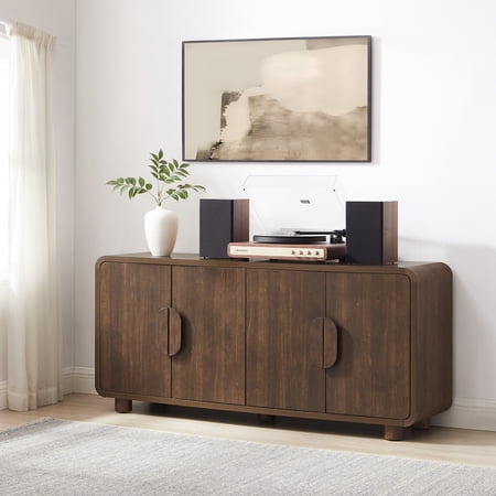 Crosley Furniture Millie Sideboard in Brown Crosley Furniture Millie Sideboard in Brown