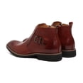 thumbnail image 5 of Botas altas para hombre, botas Martin de invierno, botas Chelsea con hebilla de cuero de vaca para hombre, botines con punta estrecha para hombre, 5 of 5