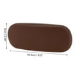 thumbnail image 4 of Estuche Retro Redondo para Gafas Únicas Bargains 6.5"x2.36"x1.38" Marrón, 4 of 5