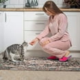 thumbnail image 4 of Kitchen Rugs and Mats Non Skid Washable Boho Brown Carpet Kitchen Mat and Rug Set,Floor Cushion Waterproof Rug,Rubber Backed Area Rugs for Kitchen Laundry, 4 of 7