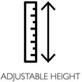thumbnail image 4 of Leick Tabouret de Bar Pivotant Réglable en Bois Blanc et Chrome, 4 of 6