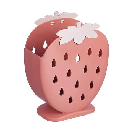 

DYTTDO Strawberry Double Lattice Chopsticks Basket Kitchen Multi-Functional Chopsticks Great Gifts for Less