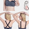 thumbnail image 3 of Mujeres Lactancia Bra Pad Cierre Frontal Embarazo Enfermería Ropa Ropa Interior Likrtyny Mujer, 3 of 6