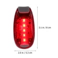 thumbnail image 2 of IFANLANDOR 2Ud LED Impermeable Para Correr Con Clip Uso Exterior, 2 of 6