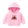 thumbnail image 2 of Cowsor Toddler Christmas Print Hoodie | Unisex Baby Kids' Casual Sweatshirt | Perfect Holiday Gift, 2 of 5