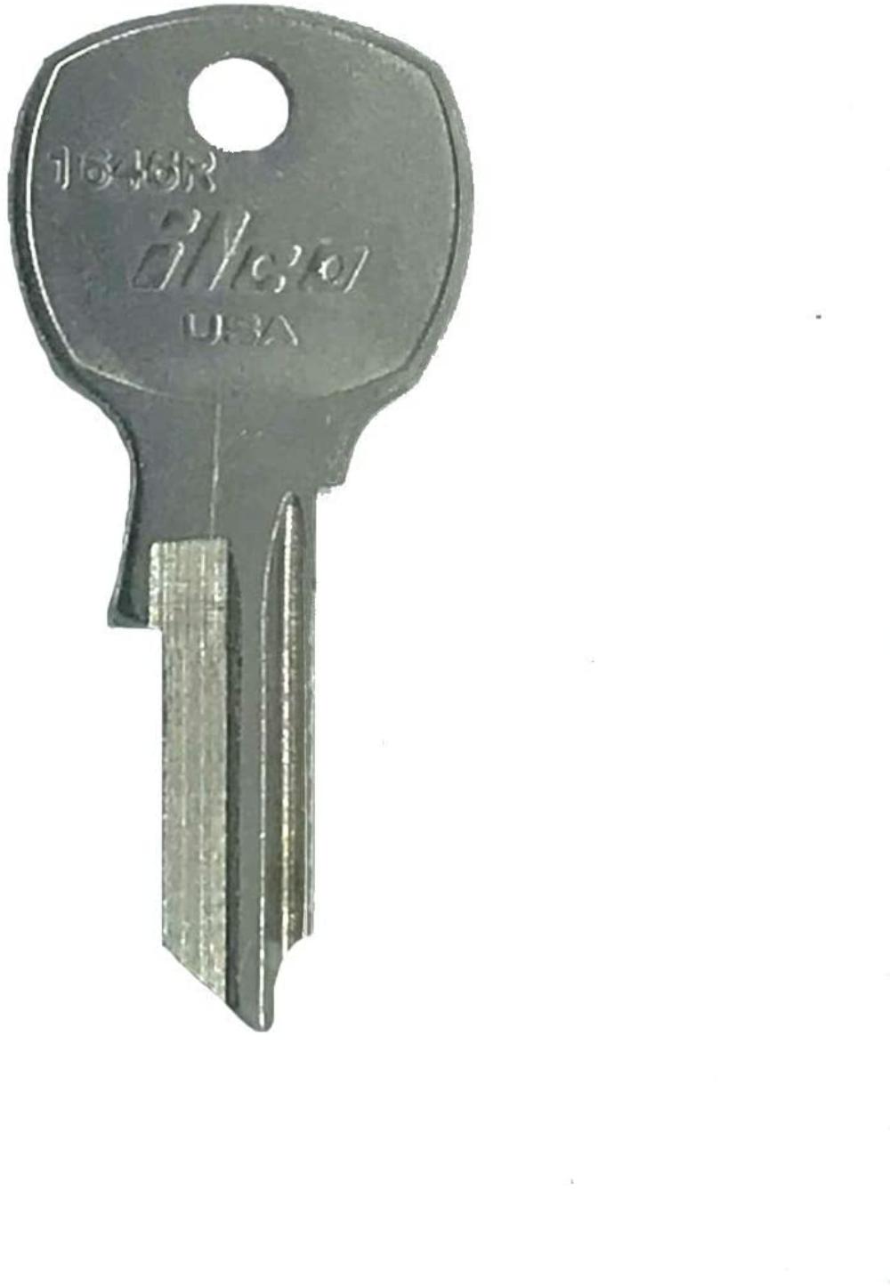 Key Blank For Usps Mailbox Locks (1646R), Kaba Ilco 1646R Key Blank (50