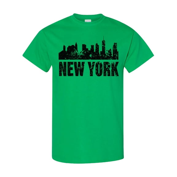 Inktastic New York Skyline Grunge T-Shirt