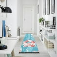 thumbnail image 5 of Calfs with Buoy in Running River Bedside Runner Rug 2'x 6' Non Slip Carpet Floor Mat Area Rug, 5 of 8