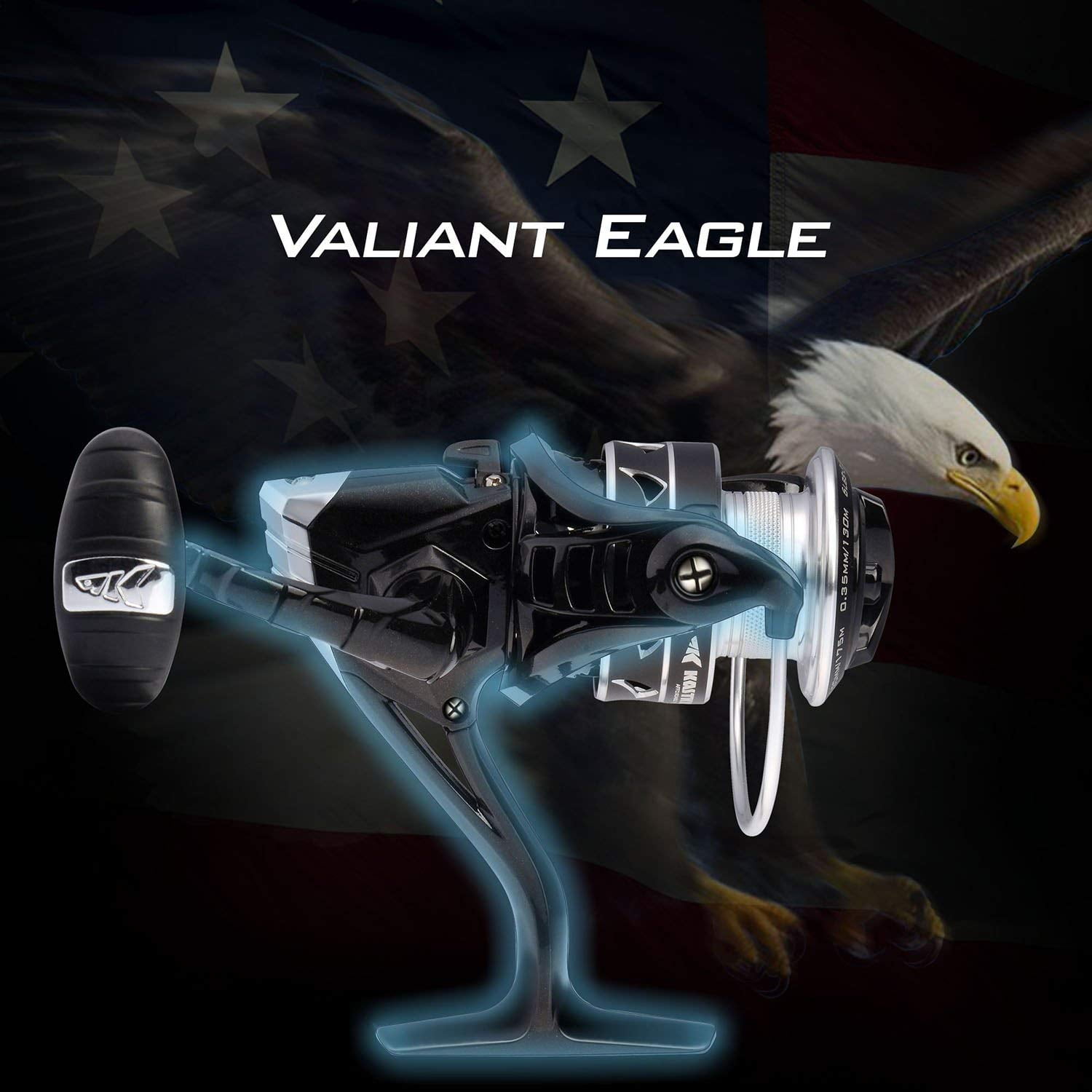 KastKing Valiant Eagle Spinning Reel Freshwater Reel 6.2:1 High Speed Gear Ratio