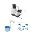 thumbnail image 1 of Intex 2100 GPH Sand Filter Pump, Deluxe Pool Maintenance Kit, & Pool Skimmer, 1 of 12