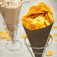 thumbnail image 3 of Restaurantware-Conetek 11.5-Inch Eco-Friendly Black Finger Food Cones: Perfect for Appetizers - Food-Safe Paper Cone - Disposable and Recyclable - 100-CT, 3 of 3