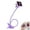 Purple, variant on BKER 75cm Gooseneck Cell Phone Holder Flexible For Desk Long Arm Mobile Phone Stand With Clip For Headboard & Bedside | Flexible Phone Stand Lazy Bracket Mount Clamp (Black)