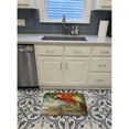 thumbnail image 3 of Carolines Treasures JMK1134RUG Red Parrot at Lulus Machine Washable Memory Foam Mat 19 X 27" multicolor, 3 of 4