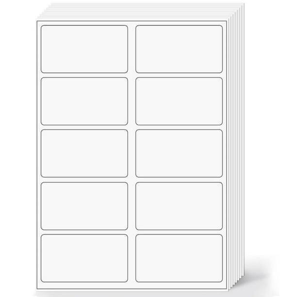 9527 Product Shipping Labels 2x4, 10 up Sticker Labels for Laser/Inkjet