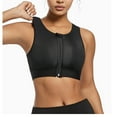 thumbnail image 4 of ATOYSOY Plus Size Everyday Bra for Women Front Closure Zipper Sports Bra Yoga Running Activewear Shockproof Underwear Push Up Bralette Workout Comfort Bra Clearance Wirefree, 4 of 4