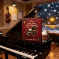 thumbnail image 5 of Conjunto de adornos para calendario de Adviento de piano | 24 modelos mini de pianos acrílicos - Diseños de órgano vintage de piano de cola | Regalo para amantes de la música | Caja de cuenta atrás, 5 of 5