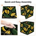 thumbnail image 4 of Banana Foldable Cube Organizer with Handle, 10.8"x10.5"x10.6", Large Capacity Storage Cubes, Storage Bin, Storage Containers, 4 of 6