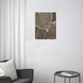 thumbnail image 3 of Impressive 12X16in Black Abstract Leaves Painting Modern Canvas Wall Art Ideal for Living Room and Bedroom - Enhances Family Wall Decorations, 3 of 7