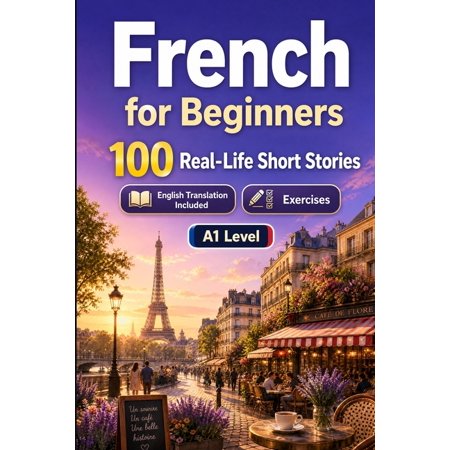 French for Beginners A1: Improve your reading comprehension and written expression through simple bilingual everyday sit, (Paperback)