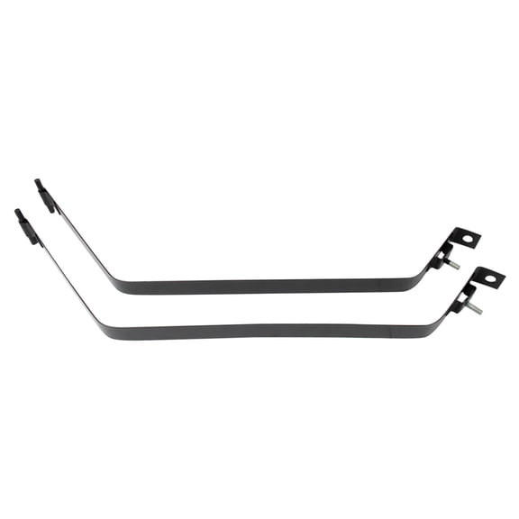 TRQ Fuel Tank Strap Black Fits 2008-2017 Mitsubishi Lancer