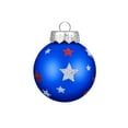thumbnail image 3 of 12-Piece Patriotic Ornament Set - 4th of July Independence Day Decor, Memorial Day & Veterans Day Hanging Balls - Red White Blue Star Tree Decorations for Home & Christmas, 3 of 9