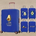 thumbnail image 2 of Luggage Cover Elasticity Dust-proof Trolley Protective Case Apply To 18-32 Inch Suitcase Avocado Print Travel Accessory Covers 1Avocado006 M (22-25inch), 2 of 6