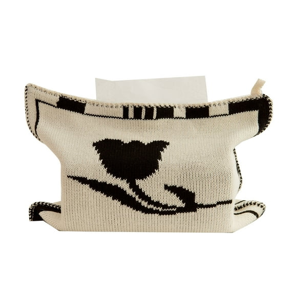 Tissues Purse Pocket Tissue Holder Reusable Travel Tissue Pouch Heart Pattern Tissue Holder Lightweight for Home Office