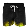 thumbnail image 4 of IROINNID Athletic Men's Dry-Fit Sweat Beach Casual Trouser Resistant Active Athletic Performance Shorts, 4 of 5