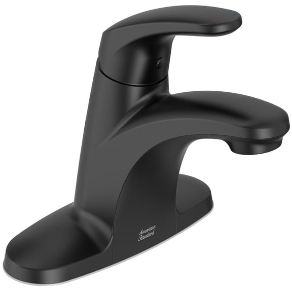 American Standard 7075004.243 Colony Pro 1.2 GPM Centerset Bathroom Faucet - Black