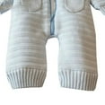 thumbnail image 4 of Amazing Snazzy Hooded Full Knitted Boys and Girls Romper, 4 of 6