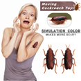 thumbnail image 2 of Horrible cucaracha en movimiento, juguete eléctrico, cucaracha, insectos, juguete de broma, 2 of 8