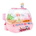 Fridja Mini Aquarium for Kids Fishing Toys Artificial Fish Tank with