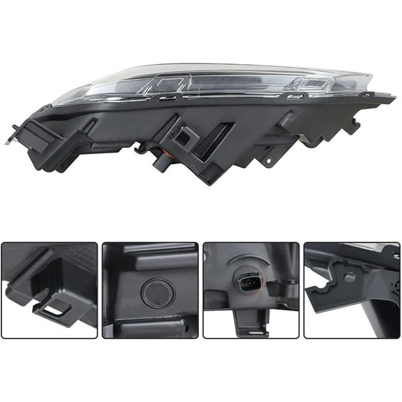 ALL-CARB LED DRL Headlight For 2019-2021 Chevrolet Blazer Clear Headlamp Passenger Side