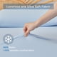 thumbnail image 4 of Regency Heights Juego de Sábanas King, Ropa de Cama Suave y Sedosa de 3 Piezas, Azul Hielo, 4 of 6